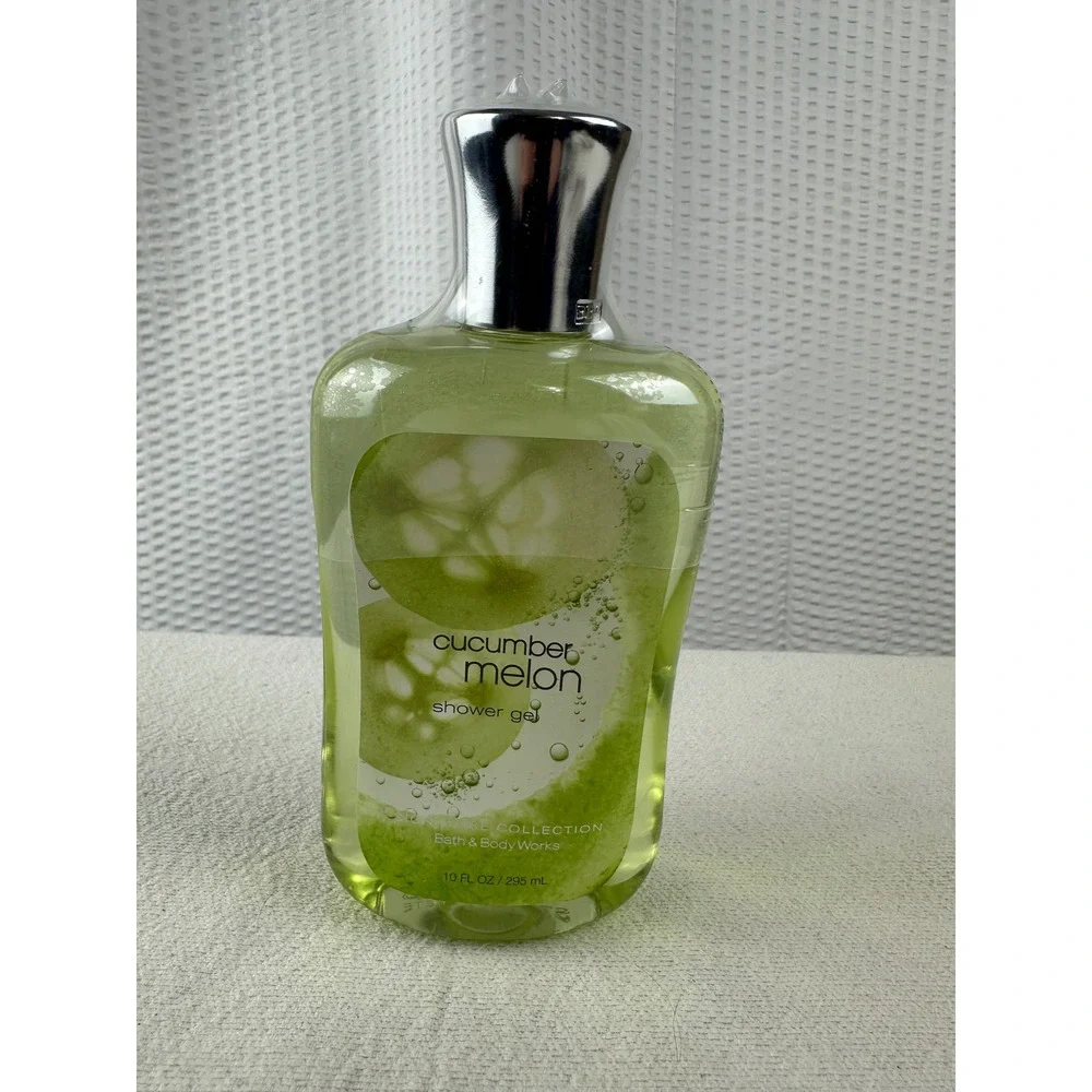 Bath & Body Works Cucumber Melon Body Gel 10oz‎ Retired Scent New Sealed